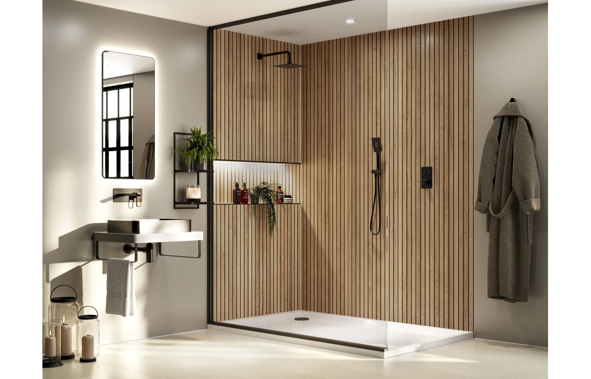 Abode Iox Tablet Steel Basin 500x350mm - PVD Black - Image 2