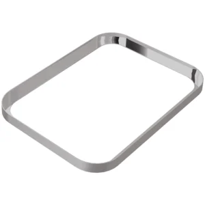 Abode Cava Tablet Basin Plinth 375mm - Chrome