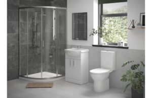 Vista Full Suite with 900mm 2 Door Easy-Fit Quadrant & Tray