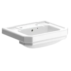 Sherbourne 495x445mm 2TH Semi Recessed Basin