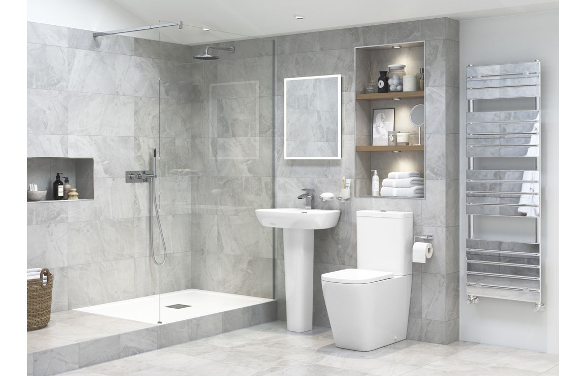 Tilia Rimless Wall Hung WC & Soft Close Seat - Image 2