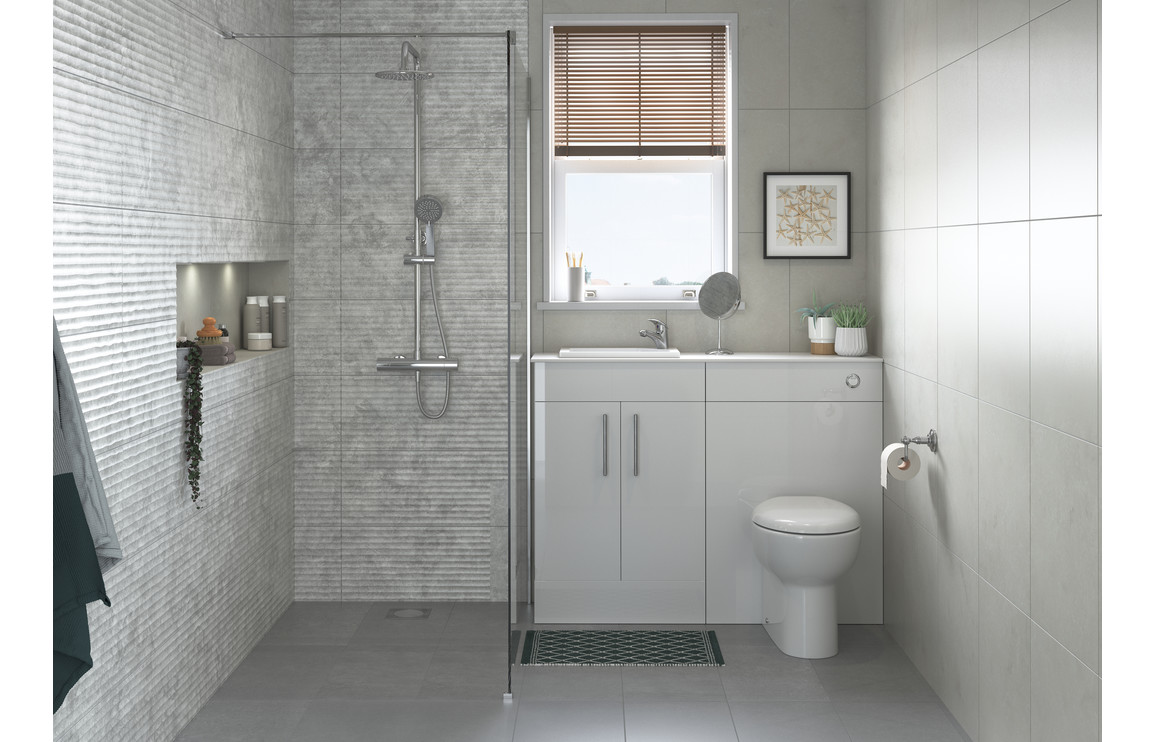 Tuscany 550x400mm 1TH Basin & Full Pedestal - Image 3