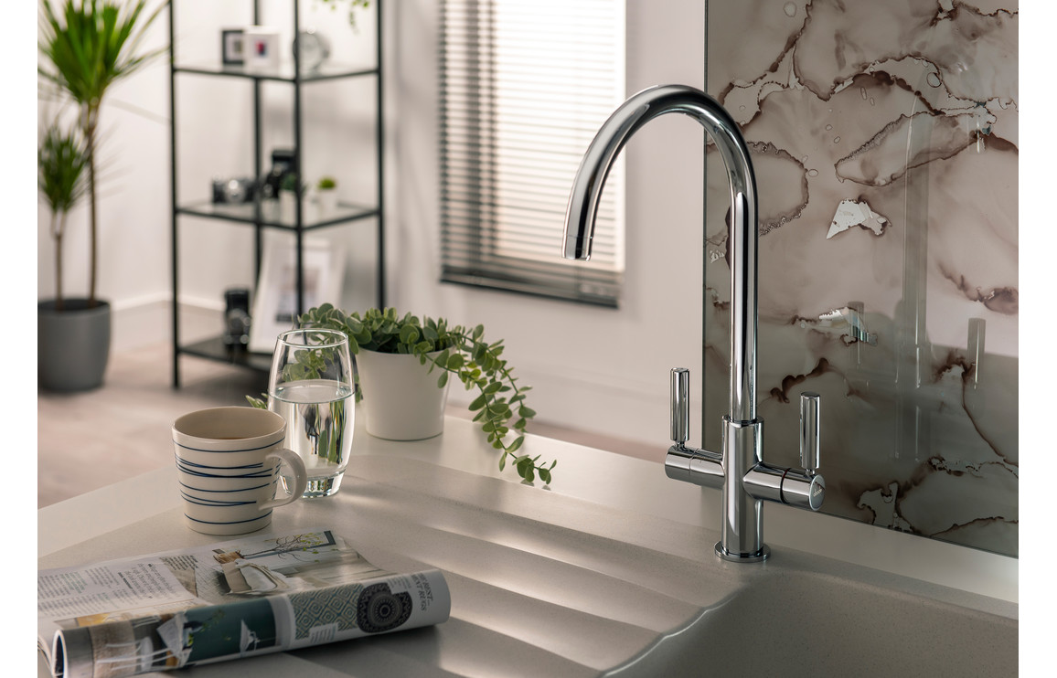 Abode Globe Aquifier Mixer Tap - Matt Black - Image 2