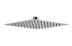 Abode Storm Slimline 200x200x3mm Square Showerhead - St/Steel
