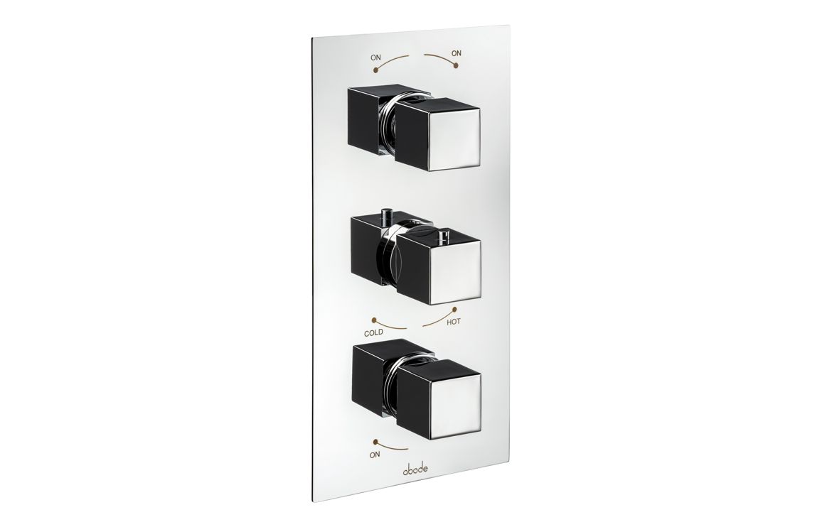 Abode Zeal Concealed Shower (3 Exit) - Chrome