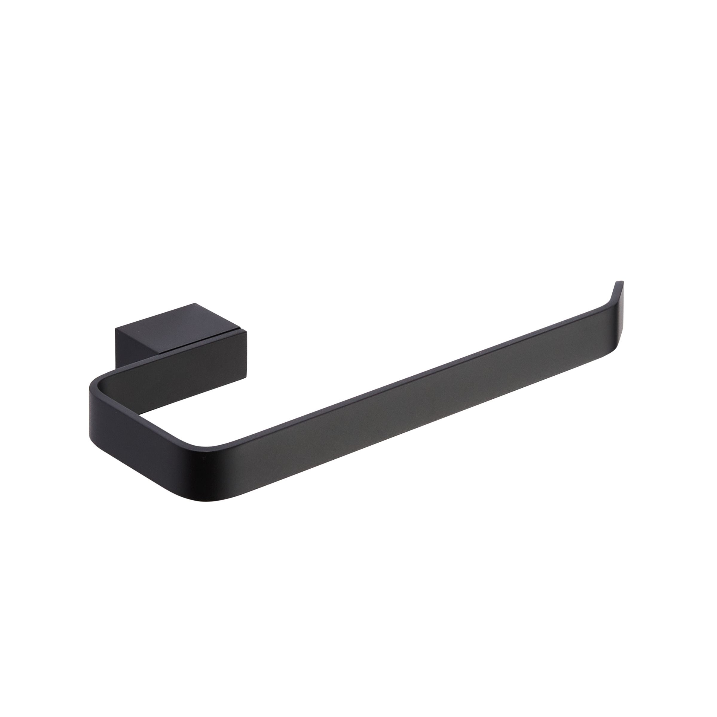 K-Vit Premium Towel Ring Matte Black