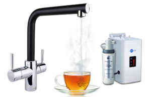 InSinkErator 3N1 L Shape Tap  Neo Tank & Filter Pack - Black