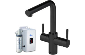 InSinkErator 3N1 L Shape Tap  Neo Tank & Filter Pack - Velvet Black