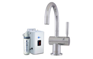 InSinkErator H3300 Hot Mixer Tap  Neo Tank & Water Filter - Brushed Steel