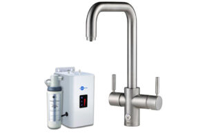 InSinkErator 4N1 U Shape Tap  Neo Tank & Filter Pack - Brushed Steel