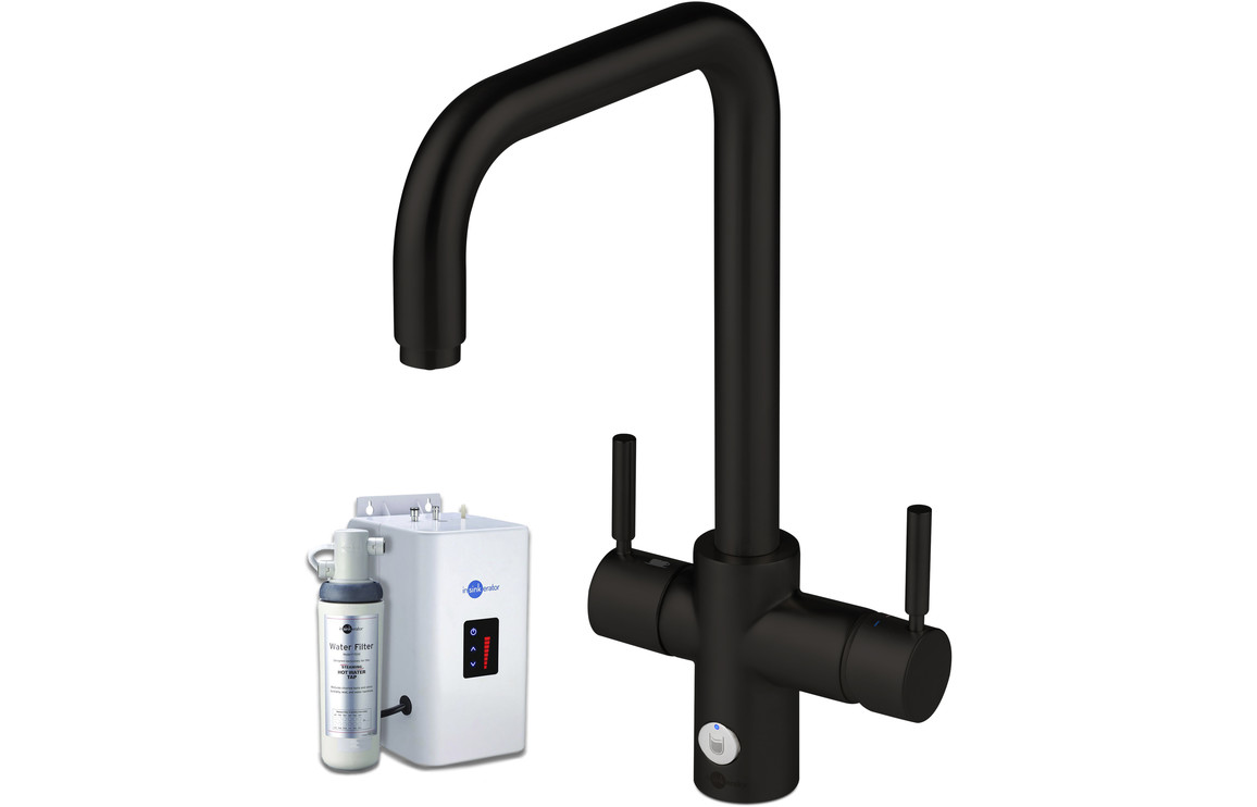 InSinkErator 4N1 U Shape Tap Neo Tank & Filter Pack - Velvet Black
