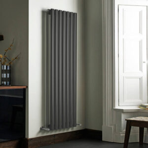 Aspen Vertical Single Textured Grey 1800 x 550
