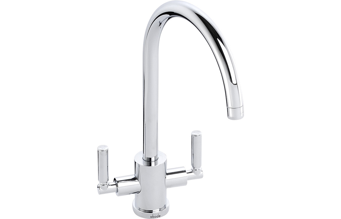 Abode Atlas Monobloc Mixer Tap - Chrome