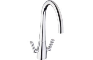 Abode Fluid Monobloc Mixer Tap - Chrome