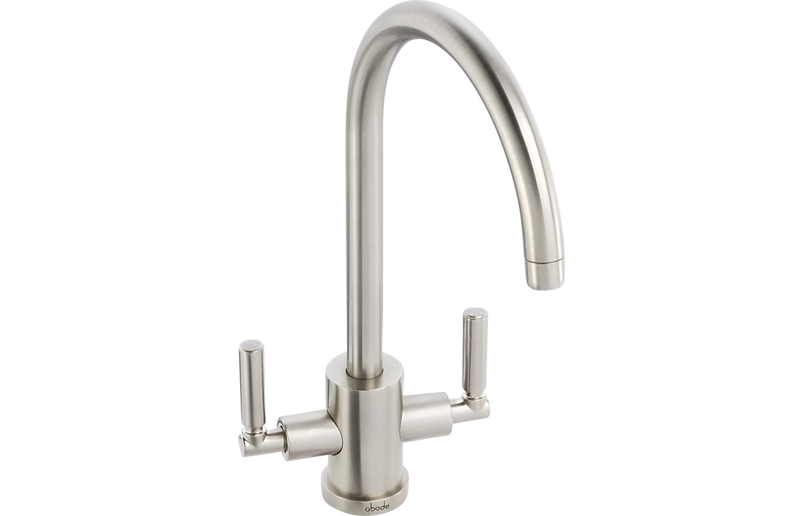 Abode Atlas Monobloc Aquifier Mixer Tap - Brushed Nickel - Image 2