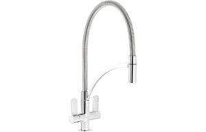 Abode Genio Monobloc Semi-Professional Mixer Tap - Chrome