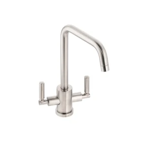 Abode Atlas Quad Monobloc Mixer Tap - Brushed Nickel