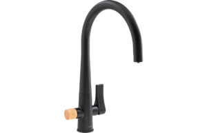Abode Naturalé Aquifier Mixer Tap - Matt Black