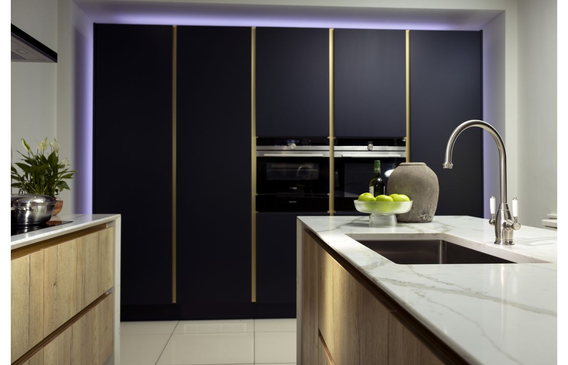 Abode Oxbury Monobloc Mixer Tap - Brushed Nickel - Image 3