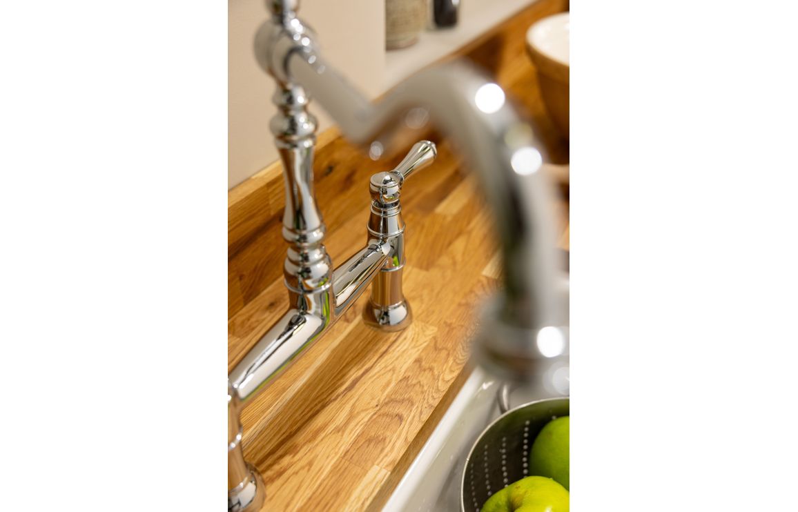 Abode Mayenne Bridge Mixer Tap - Chrome - Image 5