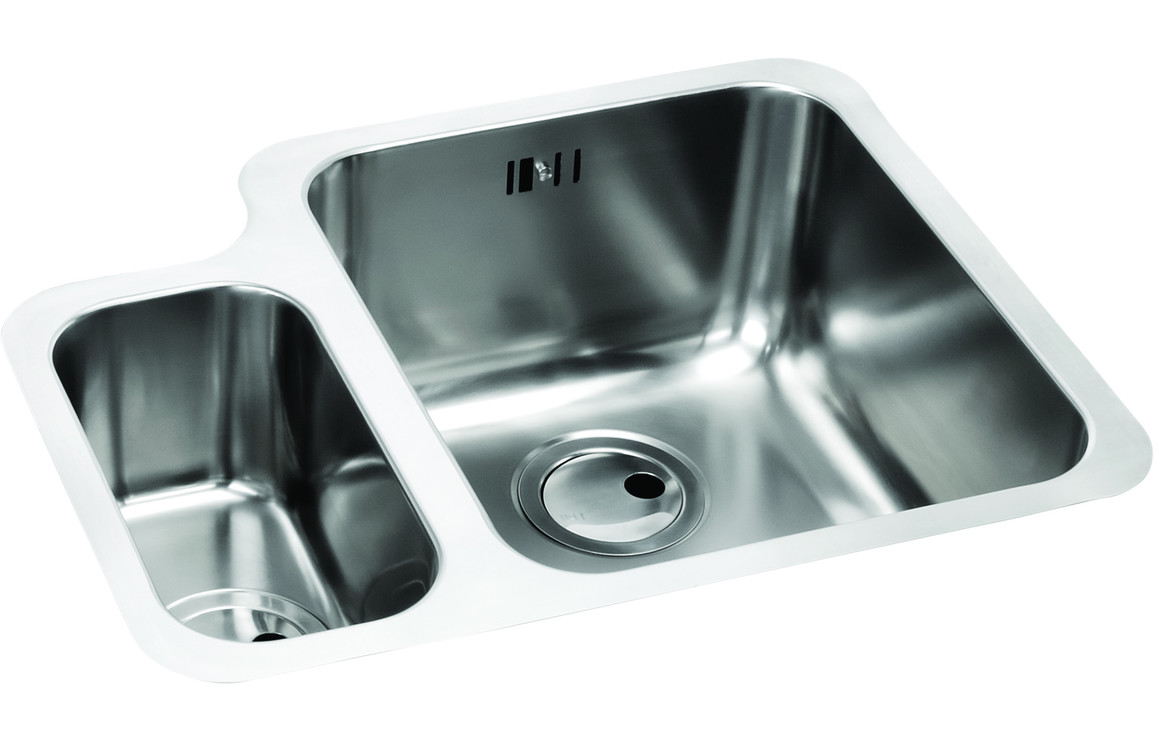 Abode Matrix 1.5B RHMB Undermount St/Steel Sink & Astral Tap Pack - Image 3