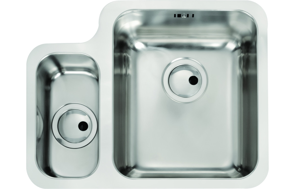 Abode Matrix 1.5B RHMB Undermount St/Steel Sink & Astral Tap Pack - Image 2