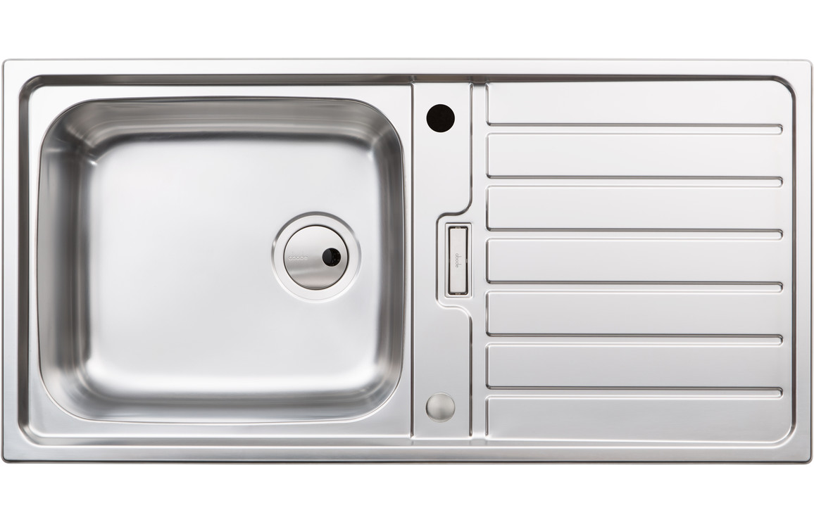 Abode Neron 1B Inset St/Steel Sink & Atlas Tap Pack - Image 2