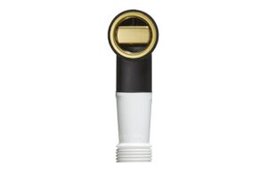 Abode Round Overflow - Brushed Brass