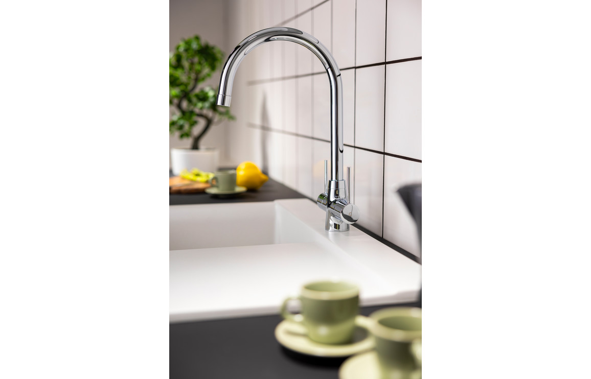 Abode Nexa Monobloc Mixer Tap - Chrome - Image 3