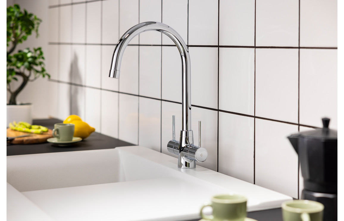Abode Nexa Monobloc Mixer Tap - Chrome - Image 2