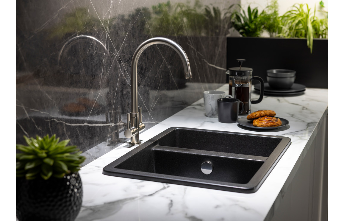 Abode Pico Monobloc Mixer Tap - Brushed Nickel - Image 5