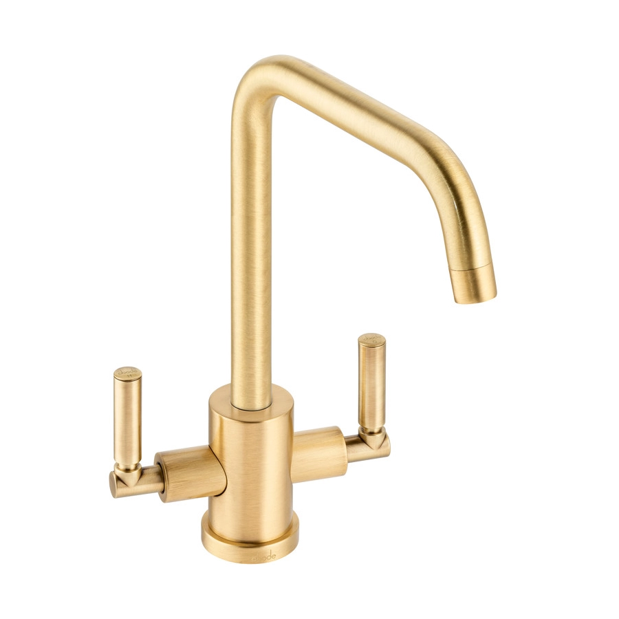 Abode Atlas Quad Monobloc Mixer Tap - Brushed Brass