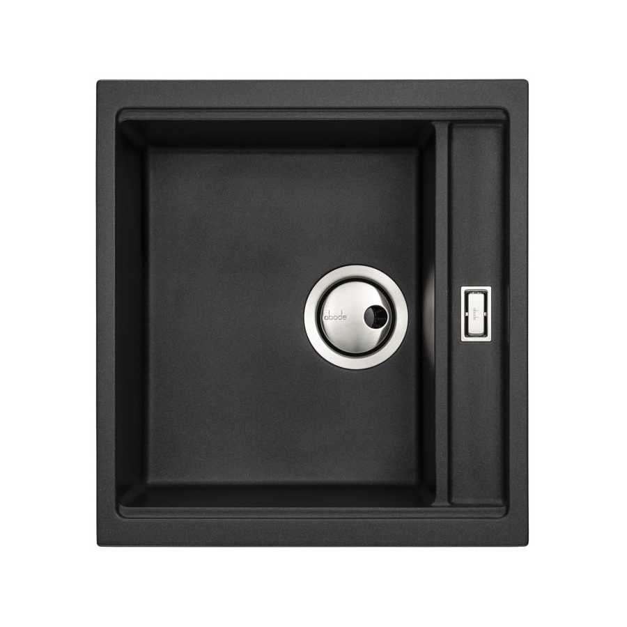 Abode Syncronist Compact 1.25B Inset/Undermount Sink - Metallic Black