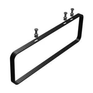 Abode Tableau Optional Towel Rail – Matt Black