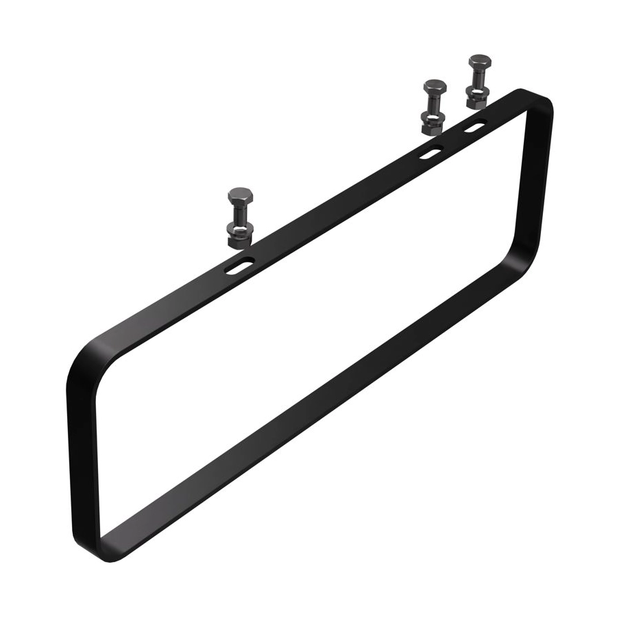 Abode Tableau Optional Towel Rail – Matt Black
