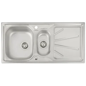 Abode Trydent 1.5B & Drainer Inset Sink - St/Steel