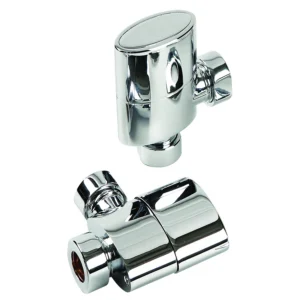 Aspen Radiator Valve Angled 15mm (Pair)