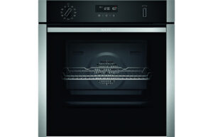 Neff N50 B6ACH7HH0B Single Slide & Hide Pyrolytic Oven - St/Steel