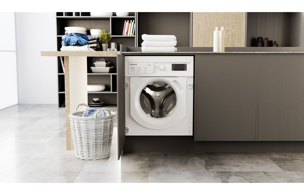 Hotpoint BI WDHG 861485 UK B/I 8/6kg 1400rpm Washer Dryer - Image 9