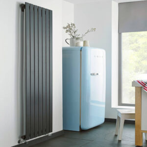 Boston Design Radiator 410mm x 1200mm - Textured Grey