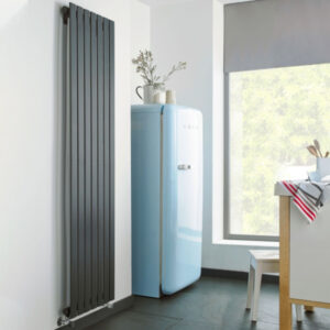 Boston Design Radiator 550mm x 1600mm - Textured Grey