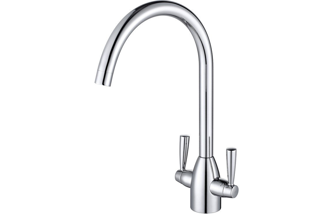 Prima 1.5B Inset Sink & Chelsea Tap Pack - St/Steel & Chrome - Image 3
