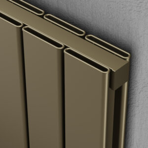 Victoria Single Aluminium Radiator 1775x440mm - Bronze