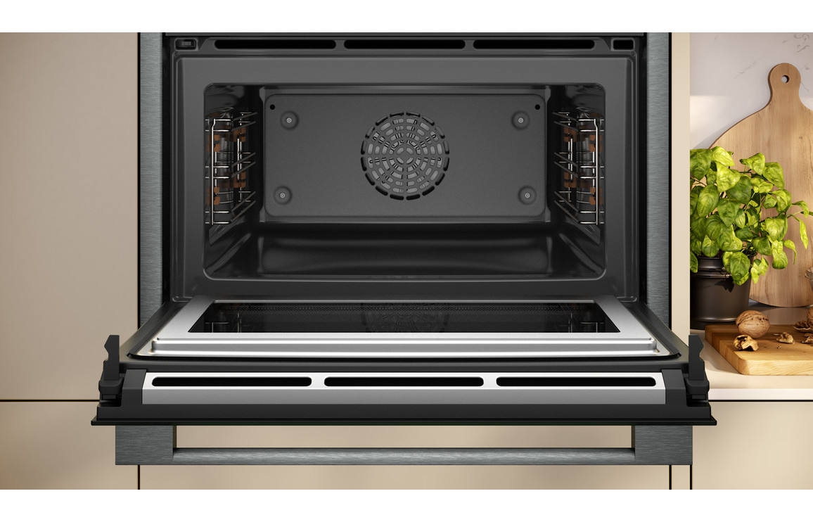 Neff N90 C24MS31G0B Compact Electric Oven & Microwave - Black w/Graphite Trim - Image 3