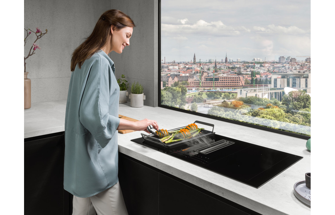 AEG CCE84751FB 83cm Venting Induction Hob - Black - Image 5