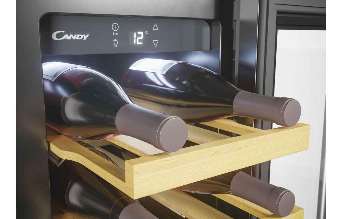 Candy CCVB 30 UK/1 30cm Wine Cooler - St/Steel - Image 4