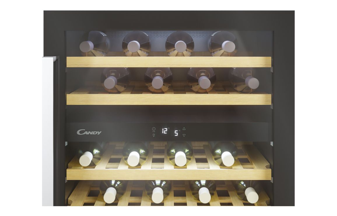 Candy CCVB 60D UK/N 60cm Wine Cooler - Black - Image 3
