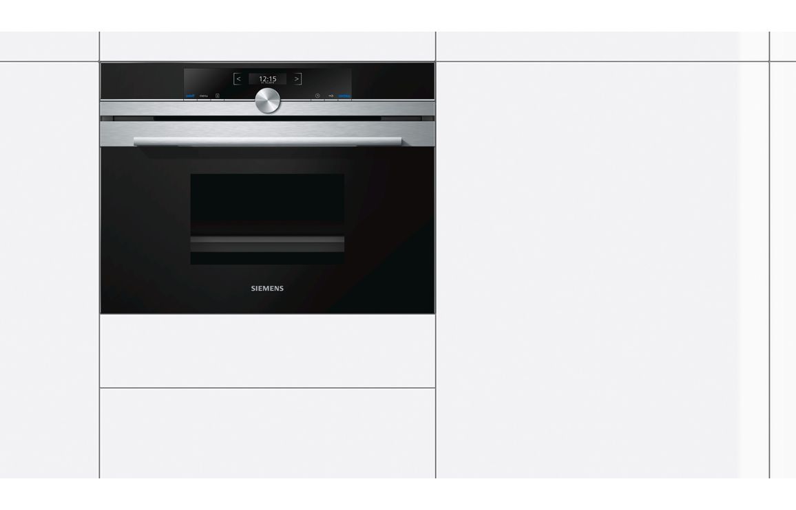 Siemens iQ700 CD634GAS0B Compact Steam Oven - St/Steel - Image 6