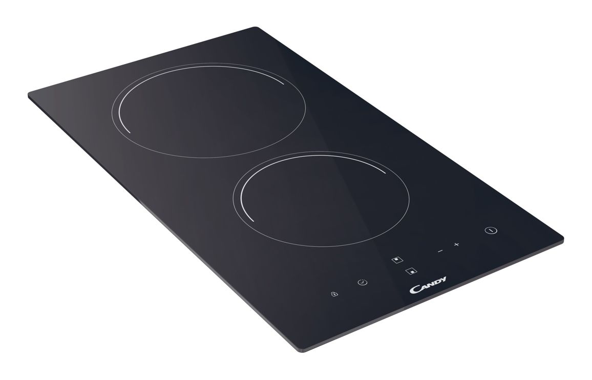 Candy CDH30 30cm Ceramic Hob - Black Glass - Image 3