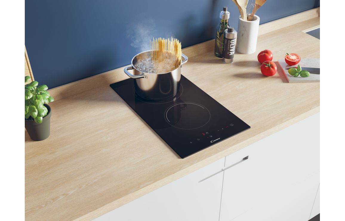 Candy CDH30 30cm Ceramic Hob - Black Glass - Image 7